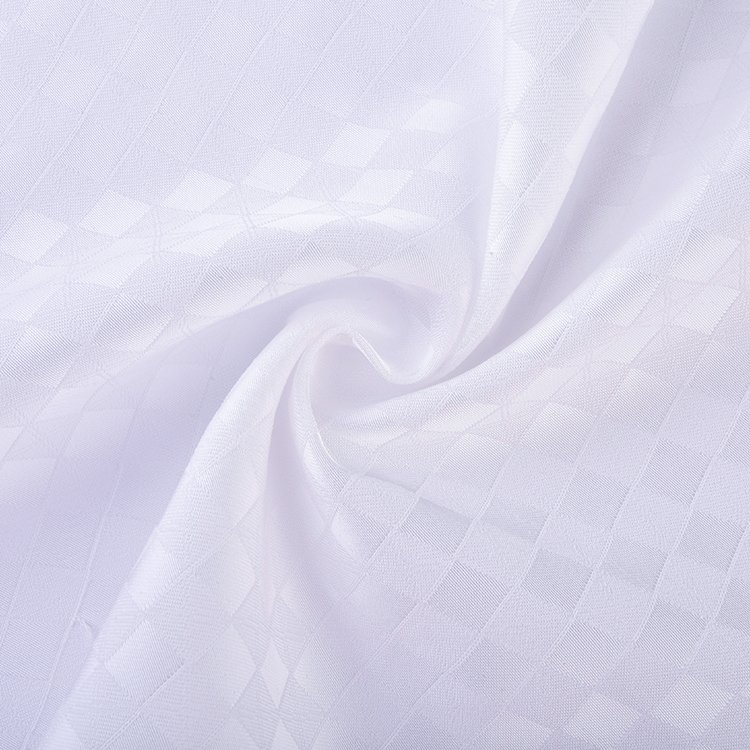 Custom Design 148cm 130gsm Woven 95% Polyester 5% Spandex Jacquard Fabrics