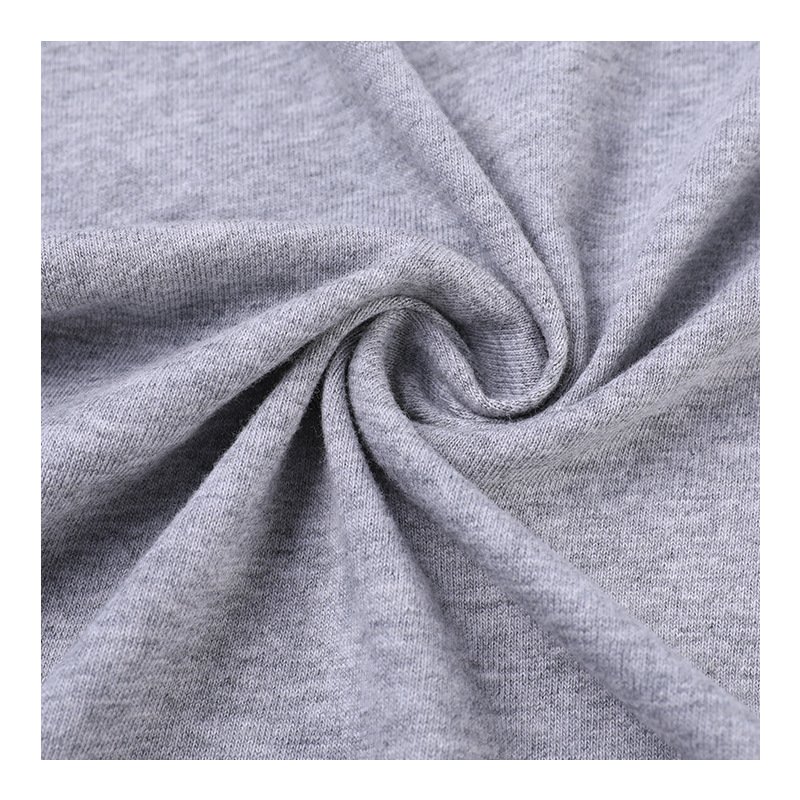 Boran Textile 100 Polyester Fabric Custom Plain Dye Knitted Spandex Single Jersey Fabric For Tshirt