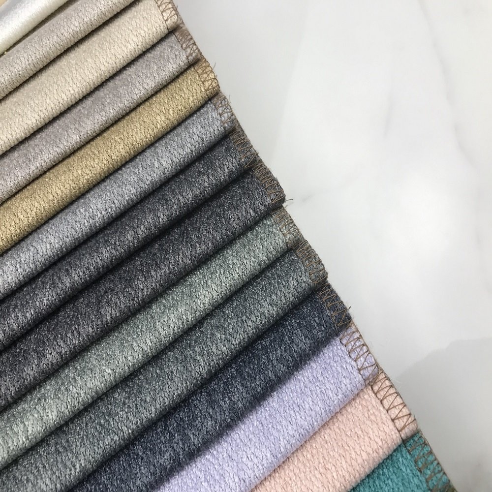 polyester woven linen sofa fabric