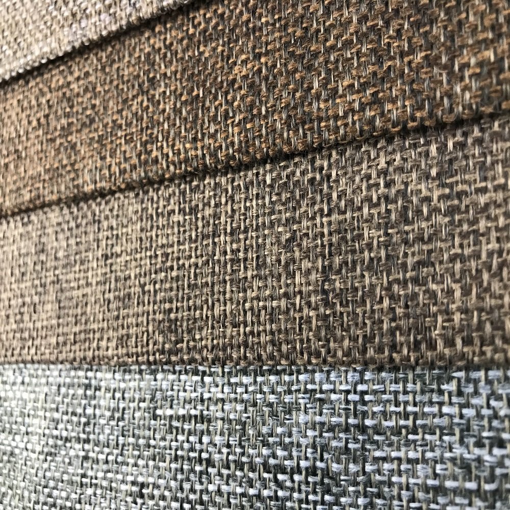 polyester woven linen sofa fabric