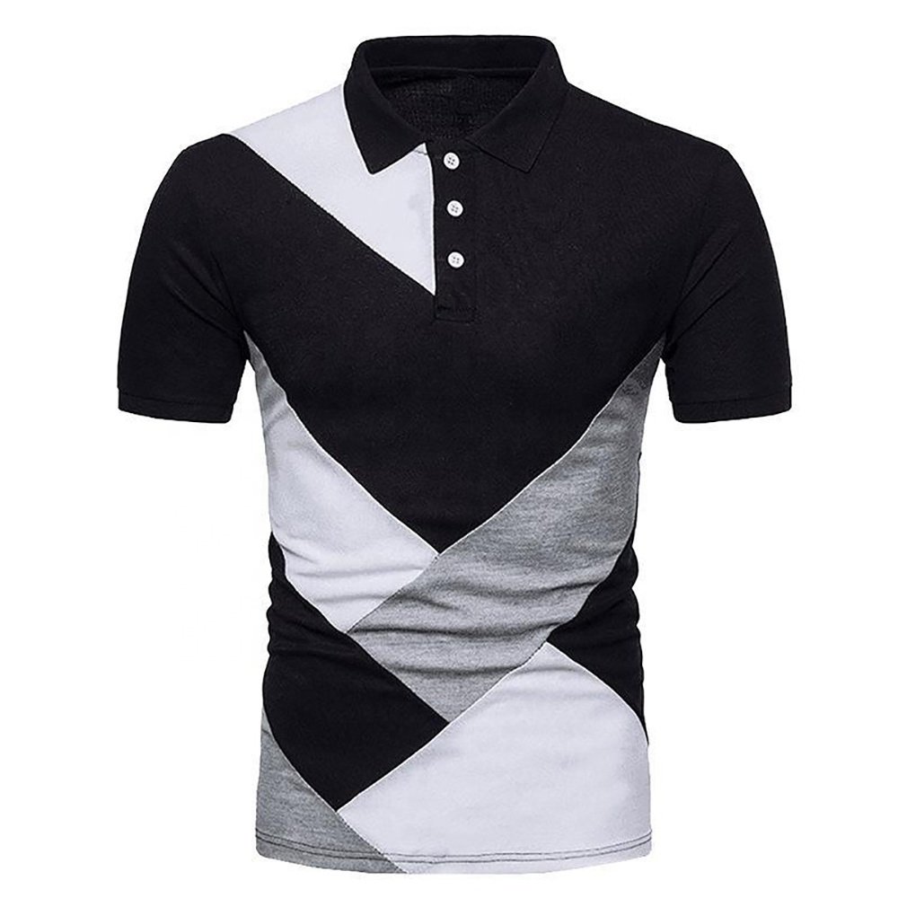 New Design Best Price Spring Summer Short Sleeve Polo Tshirts Cotton Mens Polo Shirt Jersey Fabric T Shirt Polo