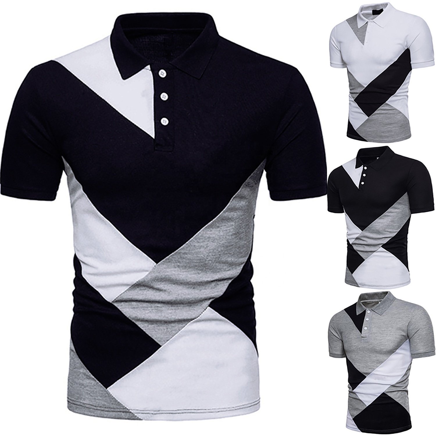 New Design Best Price Spring Summer Short Sleeve Polo Tshirts Cotton Mens Polo Shirt Jersey Fabric T Shirt Polo