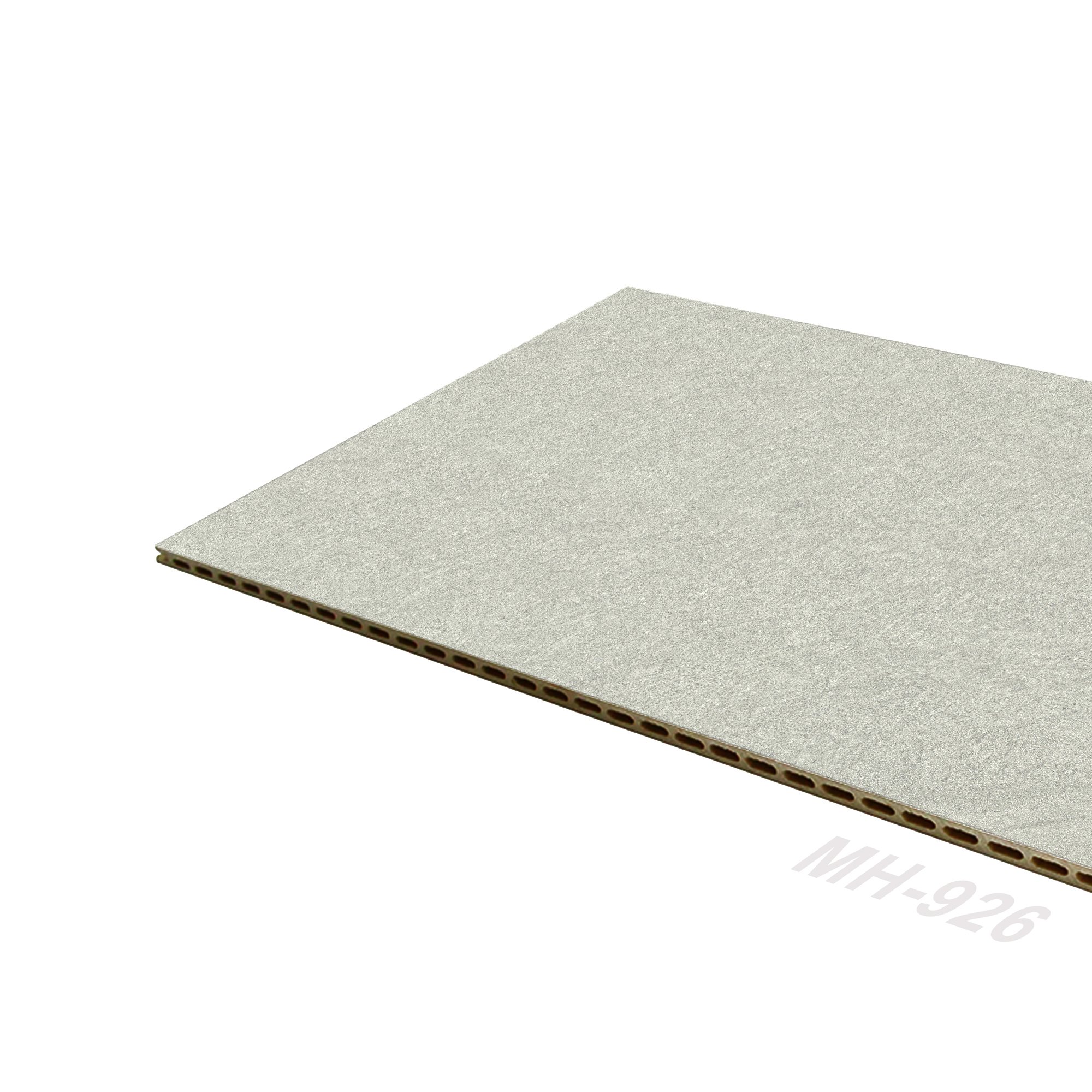 Industrial Design Interior Decoration Bamboo Fiber WPC Hollow Wallboard Pollock Stone Marble Look PVC Coating Wall Ceiling Panel