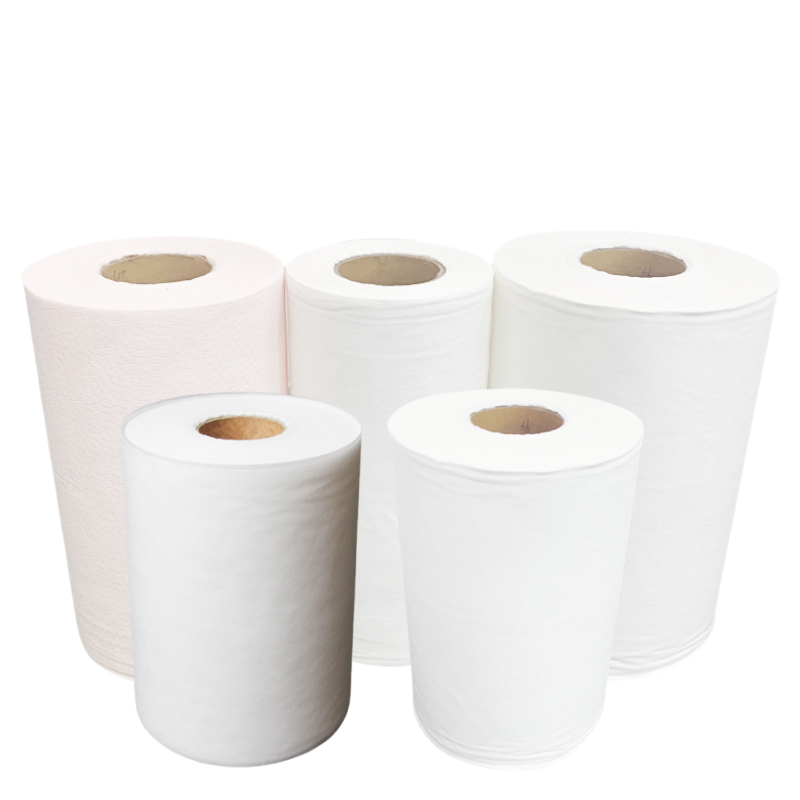 Bamboo Fiber Elastic Spunlace Non Woven Fabric Roll for Baby Cleaning Wet Wipes Material