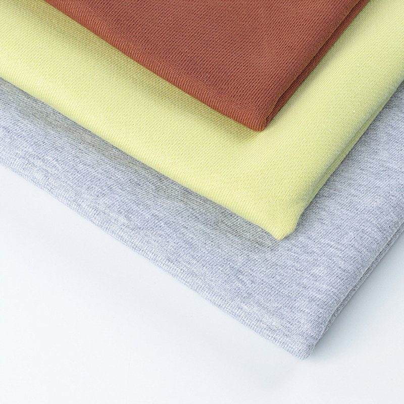High Quality Outdoor Soft Comfortable Solid Polyester French Terry Knitted Fabric For Hoodies
