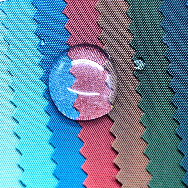 Woven 100 polyester waterproof twill heavy fabric compound fabric for sport bag