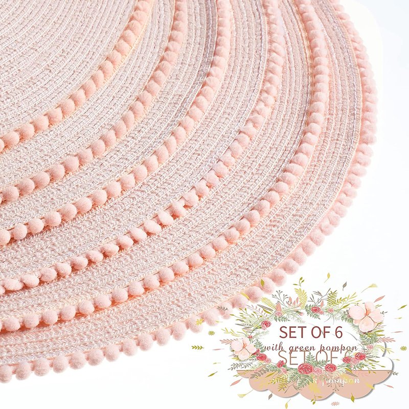 cotton anti slip kids silicon desk wood kitchen place mat rectangle desk table mats