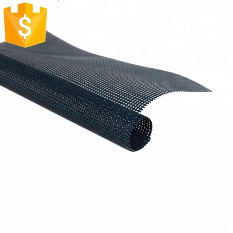 PVC coated polyester mesh fabric never fade durable mesh for chair