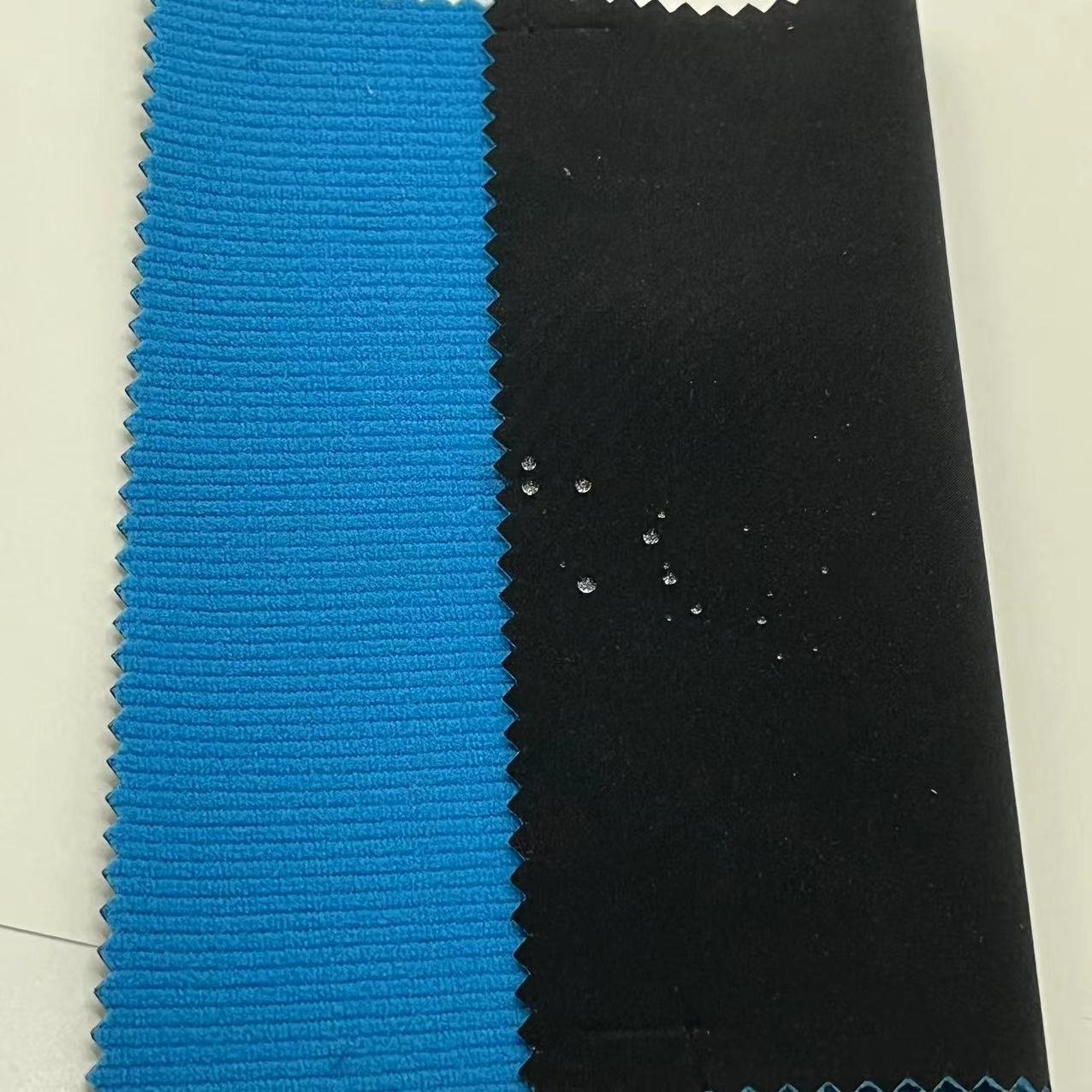 Fashion 100% Polyester Softshell High Elastic Yarn Bonded TPU Bonded Polar Fleece Fabric For Clothes