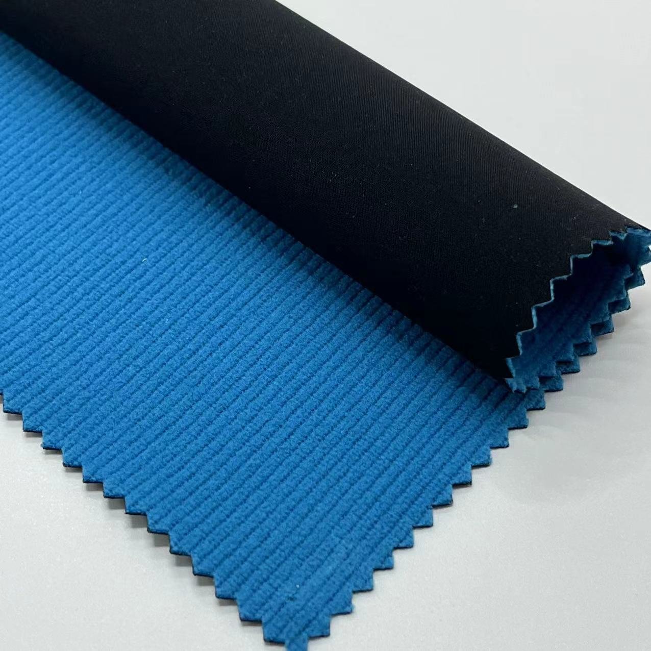 Fashion 100% Polyester Softshell High Elastic Yarn Bonded TPU Bonded Polar Fleece Fabric For Clothes