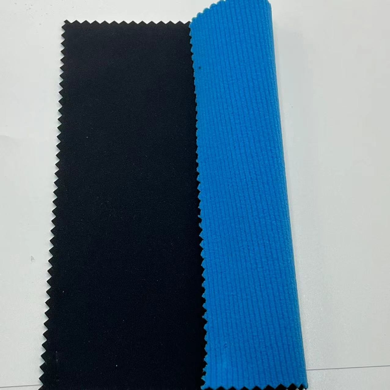 Fashion 100% Polyester Softshell High Elastic Yarn Bonded TPU Bonded Polar Fleece Fabric For Clothes