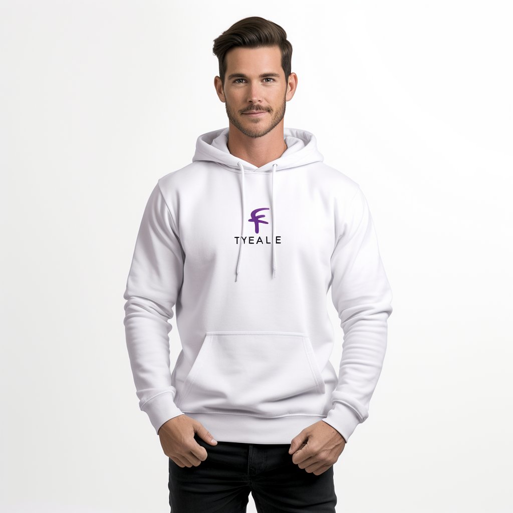 Hot selling bamboo fleece fabric silk screen printing comfortable men sweatshirt hoodie