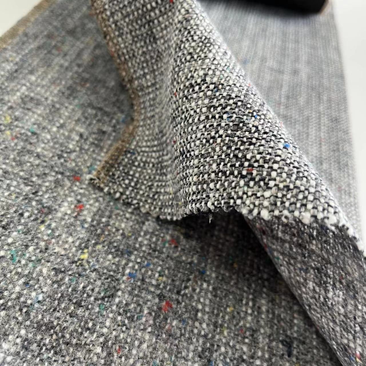 100% polyester Linen sofa fabric 2023 upholstery fabrics sofa home textile