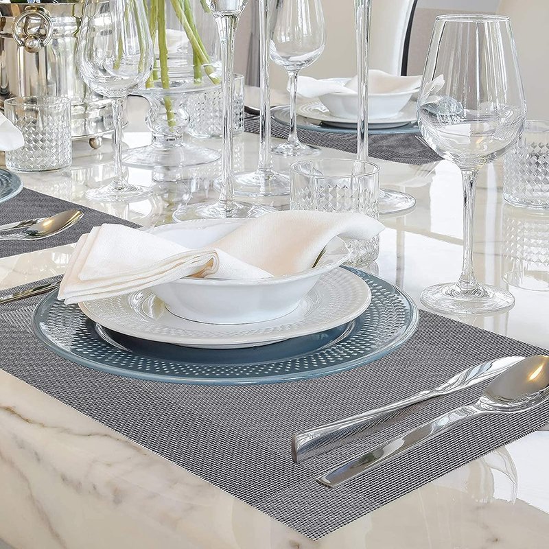 Embroidered Coral Pattern Place Mat 60*60cm Napkin Tablecloth 100PCS Cotton Brown Printed PM017-28 Wedding 10 Pcs Per Poly Bag