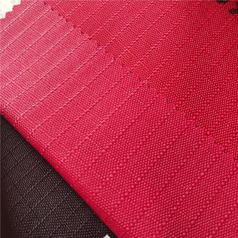 420D ripstop polyester waterproof sports polyurethane coated fabric for tent and bagpack