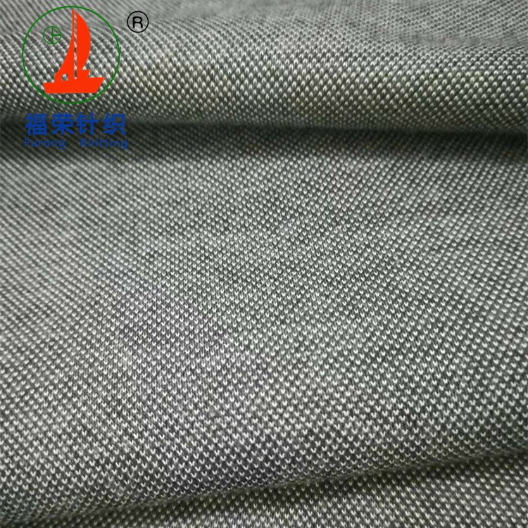 100% polyester spun knit fabric for sportswear