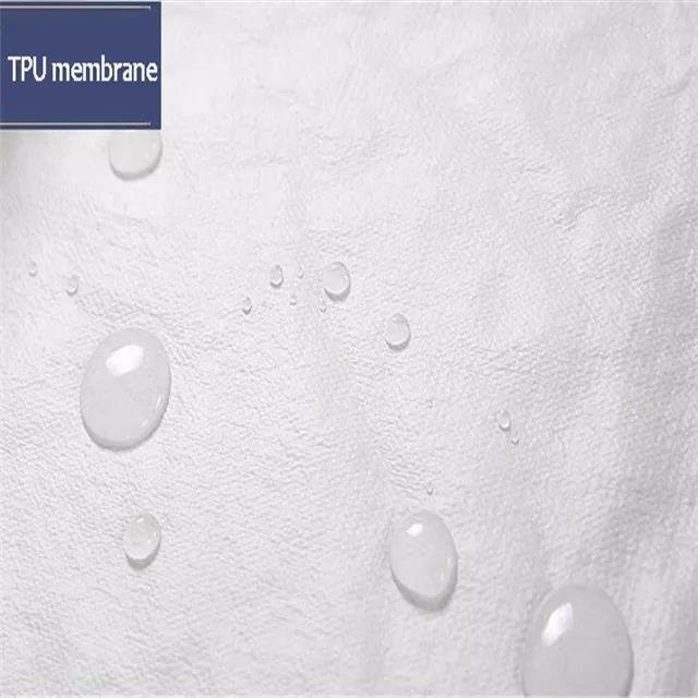 Quilted Baby Fitted Bed Sheet Ultra Soft Bamboo Fiber Terry Crib Pad Cover Quilted Waterproof Mattress Protector