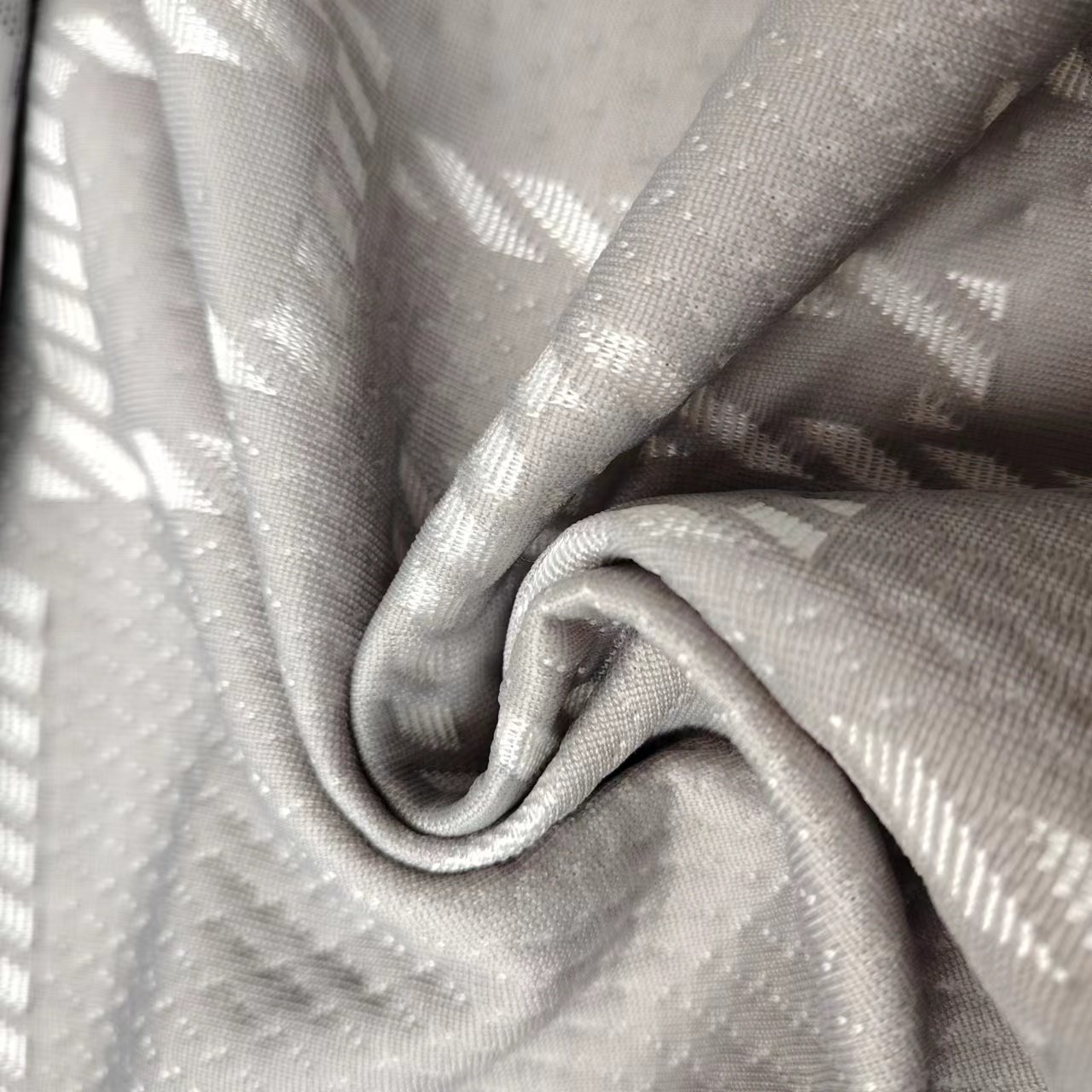 Wholesale tela de colchon Breathable 100% Polyester Fabric Knitted Jacquard Cloth Fabrics for Mattress