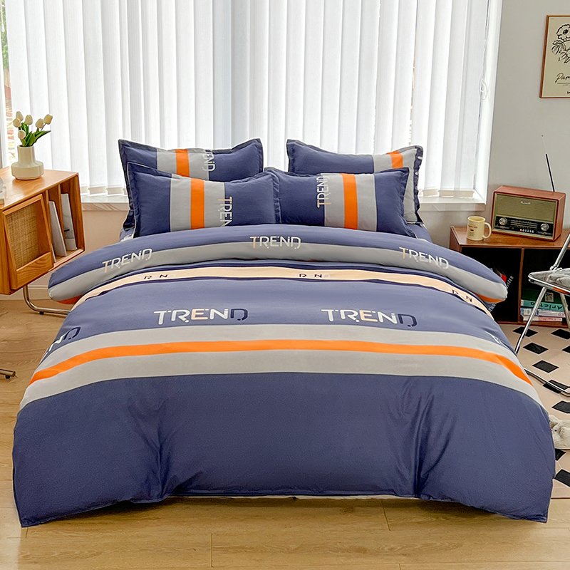 Bed Linen polyester Bed Sheet Bedding Set with Duvet Cover