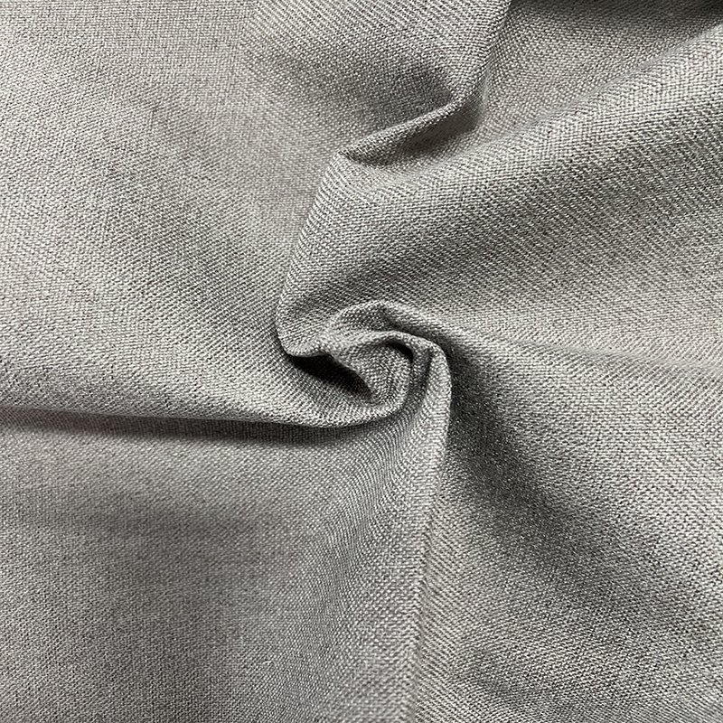 2024 high quality Linen fabric home textile cover wholesale woven furniture 100% Polyester upholstery quality Linen sofa fabric
