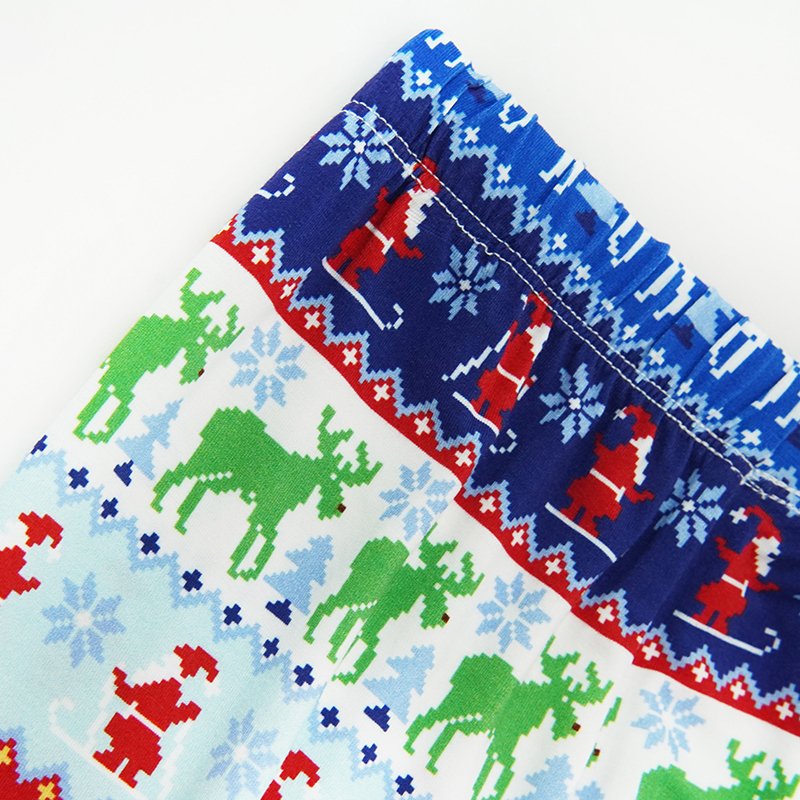 High Quality Wholesale Christmas Custom Printing Autumn And Winter Kid Clothes Sleepwear Organic Bamboo Children Clothes Set