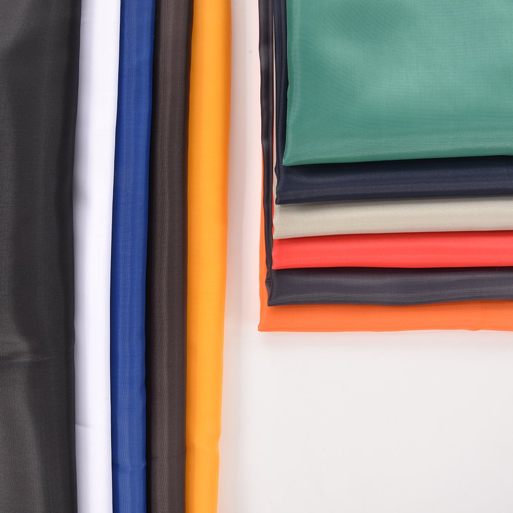 Wholesale 100% Polyester Taffeta Fabric Lining 170T 180T 190T Coated with PA PU PVC Waterproof