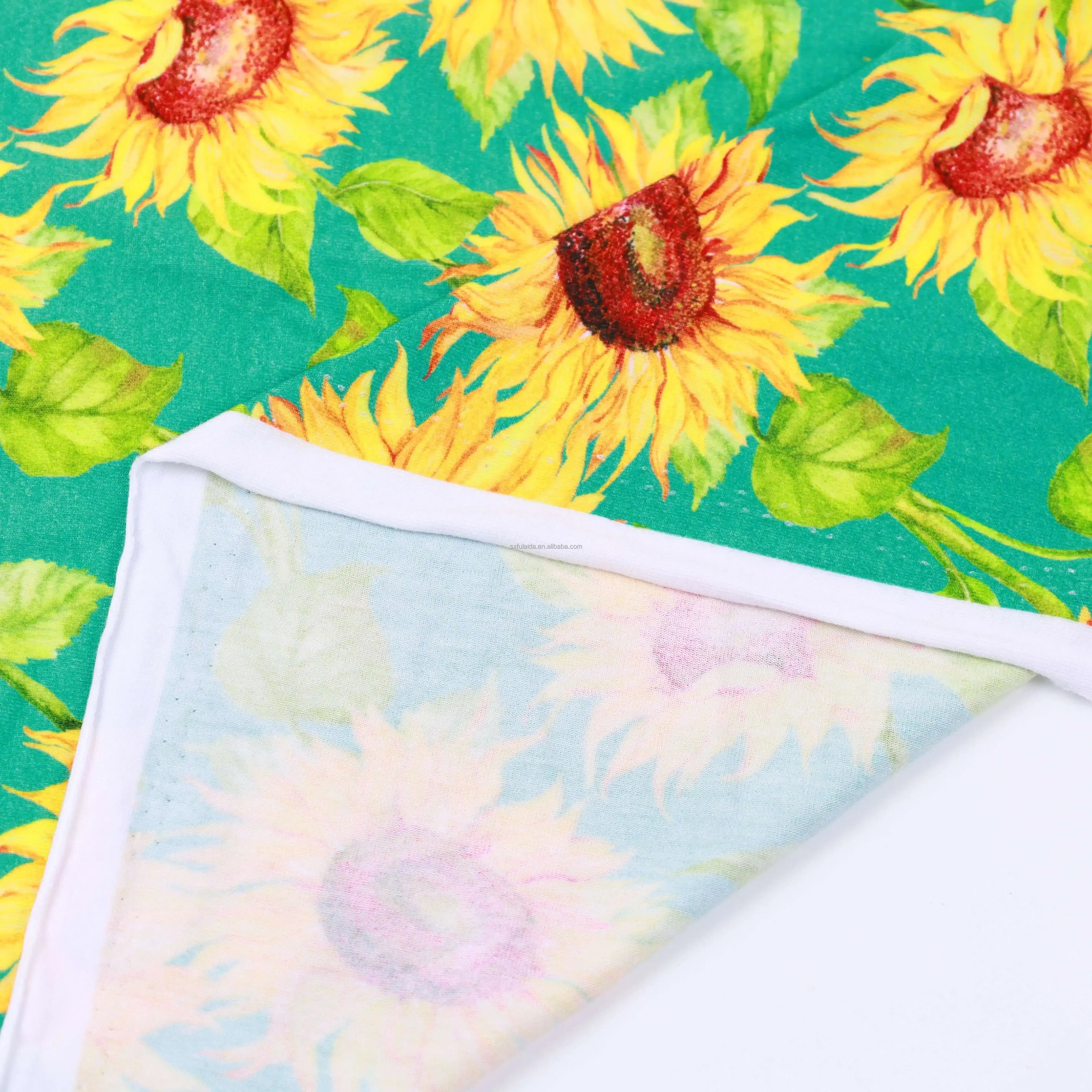 NO MOQ Soft Touch Digital Printing Bamboo Lycra Spandex Stretch Fabric For Baby Kids Garment