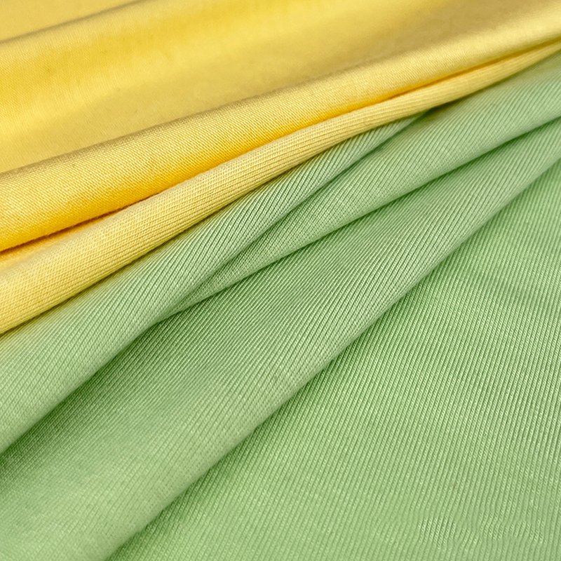 Factories Modal Low 185Gsm 95%Bamboo 5%Spandex Cotton stretch Jersey Fabric For Kids Fabrics