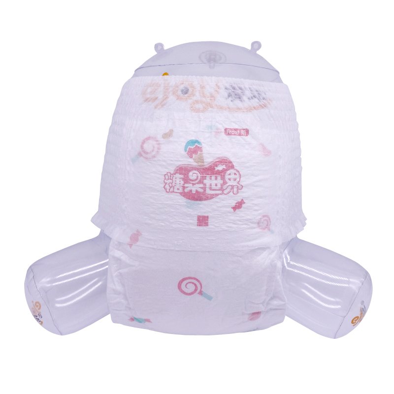 China Factory Wholesale Comfortable Baby U-Shape Cotton Diapers Disposable Bamboo Fiber appies XX X R Sizes 50 Pieces per Pack