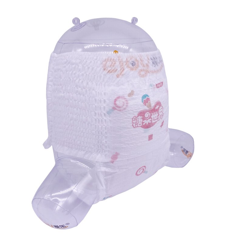 China Factory Wholesale Comfortable Baby U-Shape Cotton Diapers Disposable Bamboo Fiber appies XX X R Sizes 50 Pieces per Pack