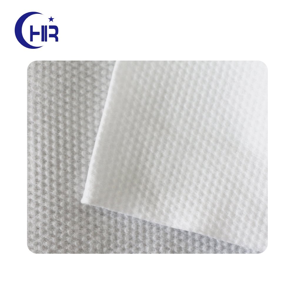 Wholesale price bamboo fiber organic bamboo spunlace Non Woven fabric for wet paper wipes biodegradable water tissue