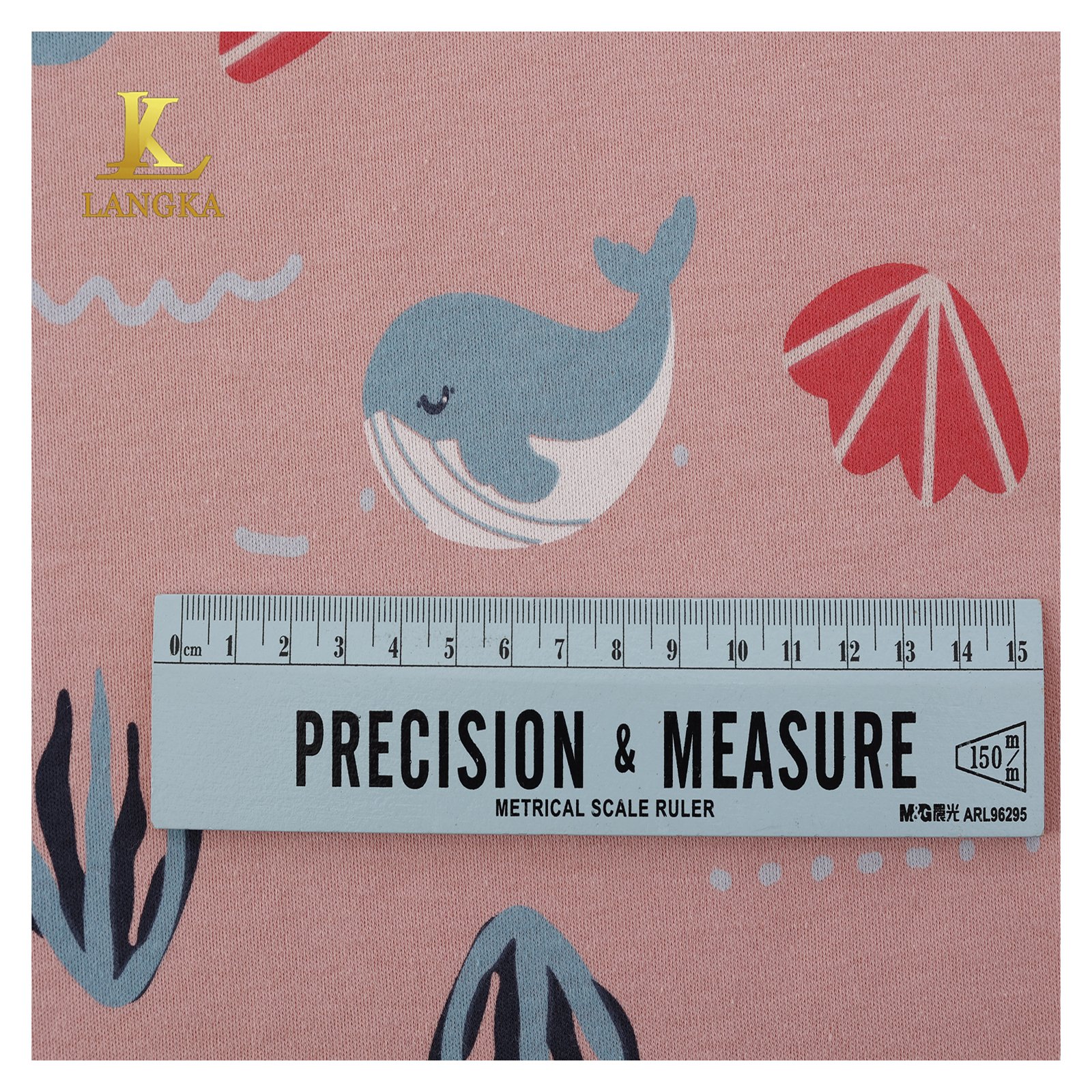 Langka Wholesale Spot Goods & Flexible Custom 95 Cotton 5 Spandex Knitted Single Cotton Jersey Fabric For T-Shirt Underwear
