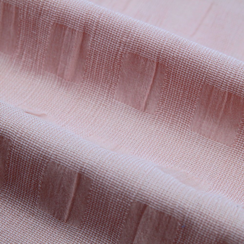 Popular Cotton Polyester Bamboo Fabric Yarn Dyed Dobby Woven Fabric for Clothes