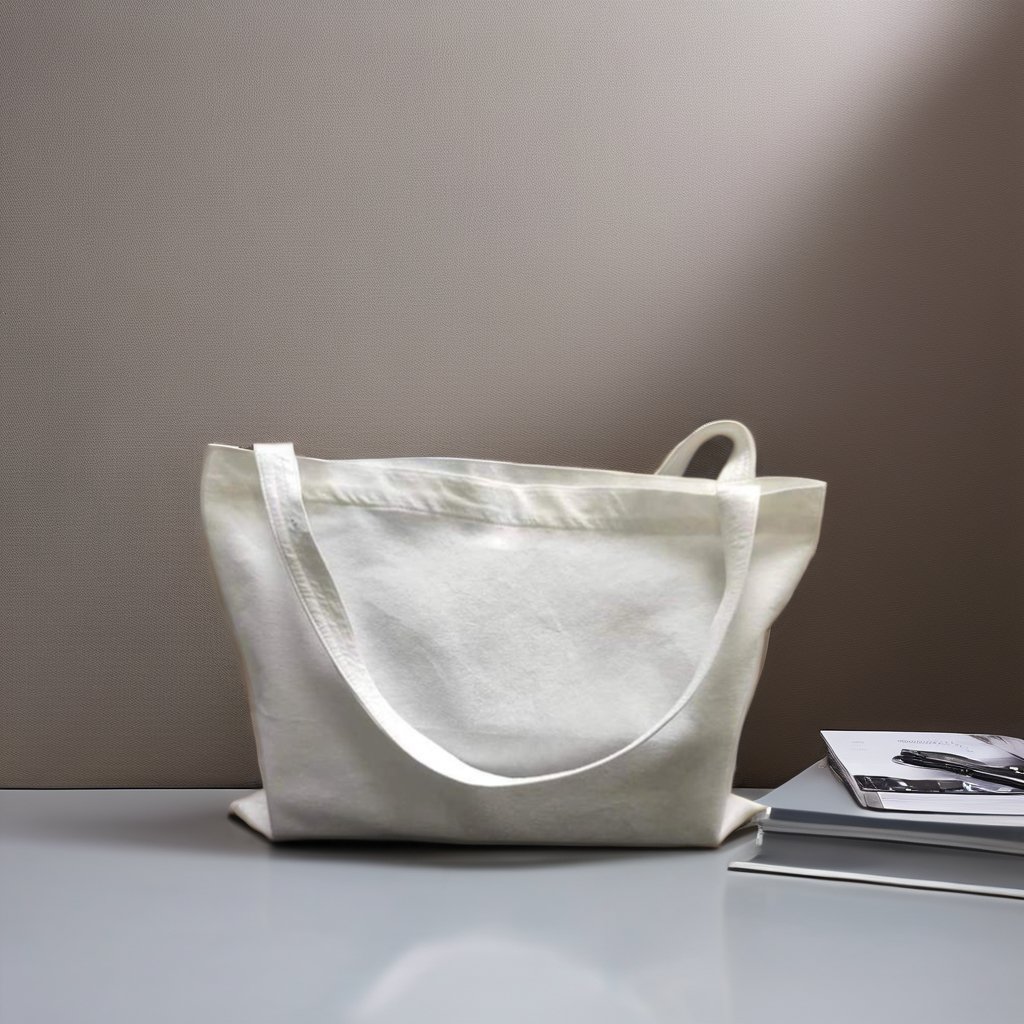 Custom carry fabric reusable bamboo fiber grocery shopping tote bags Heat transfer printing non woven bags