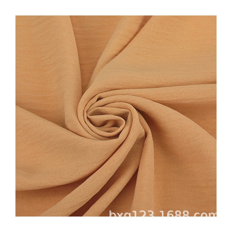 factory wholesale plain dye polyester linen fabric for fashion dress support make to order CEY cut flower fabric