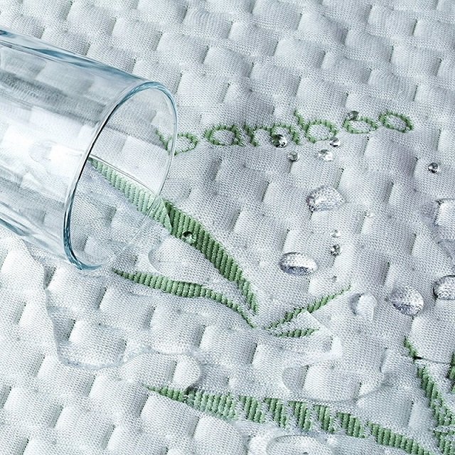 Mattress Protector with Skirt Custom Water Proof Hypoallergenic Quilted/Bamboo/Terry Cotton Bed Protection Pad Bed Mat