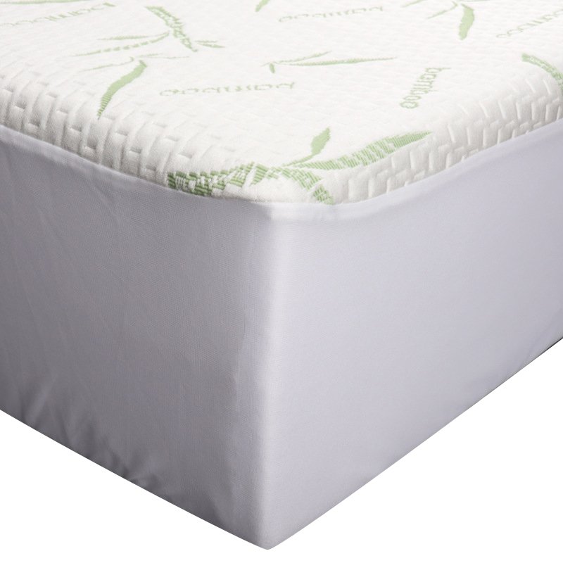 Mattress Protector with Skirt Custom Water Proof Hypoallergenic Quilted/Bamboo/Terry Cotton Bed Protection Pad Bed Mat