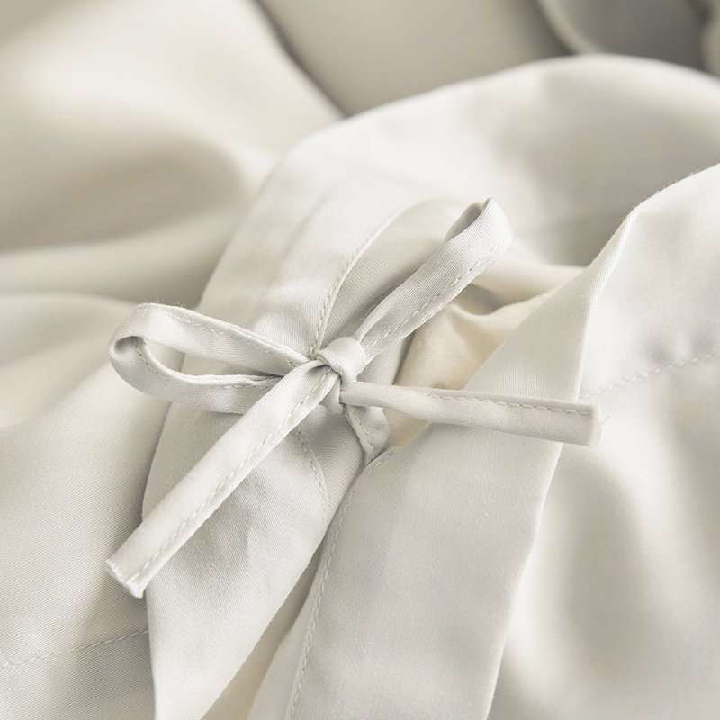 300 TC Bamboo Duvet Cover Custom Color With OEKO Certificate Queen Size 100% Bamboo Viscose Sheet