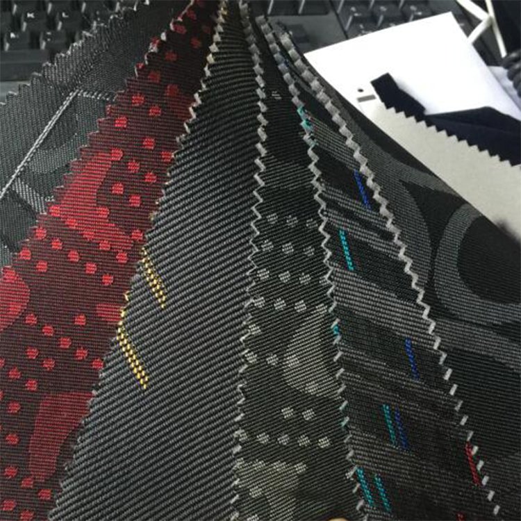 Chinese printed grey 100% polyester upholstery woven jacquard automotive auto bus car seat covers fabric for upholstery