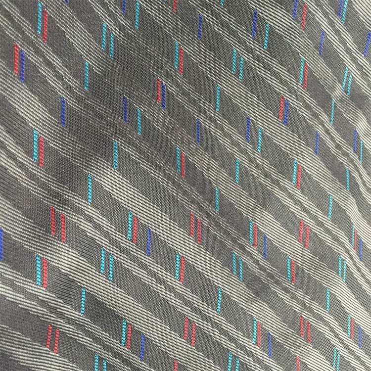 Chinese printed grey 100% polyester upholstery woven jacquard automotive auto bus car seat covers fabric for upholstery