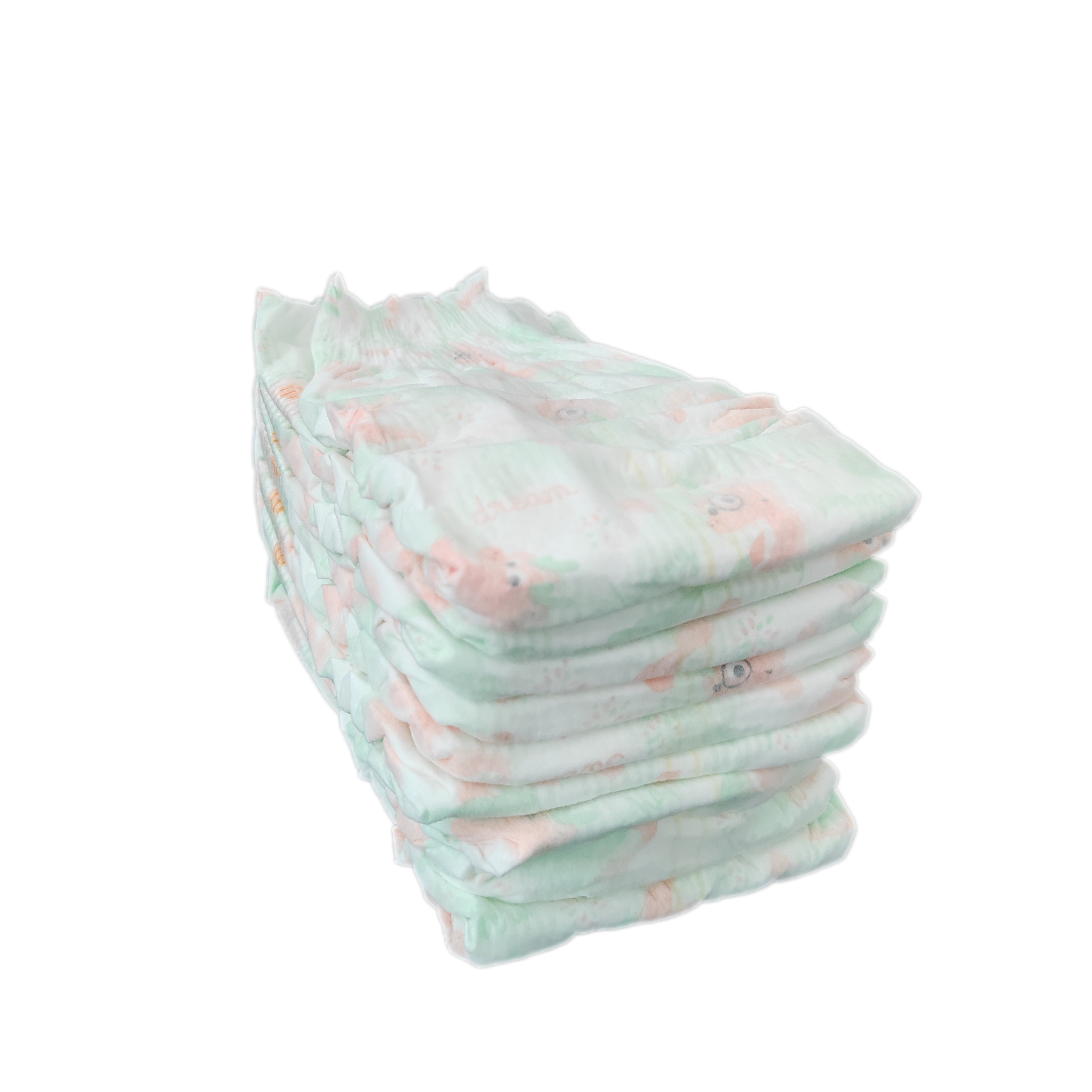 High Quality Business Fine Supply Russia 2024 Nursing Table New Born Breeze Baby Diapers in Bamboo Fiber with Magic Tape