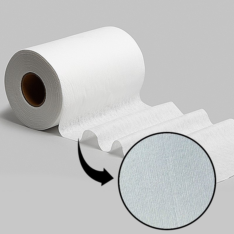 100% biodegradable raw material bamboo fiber viscose cellulose spunlaced non-woven fabric for wet wipes