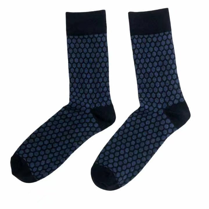 Men Bulk Thick Warm Bamboo Fiber Fabric Winter Woven 100% Cotton Socks
