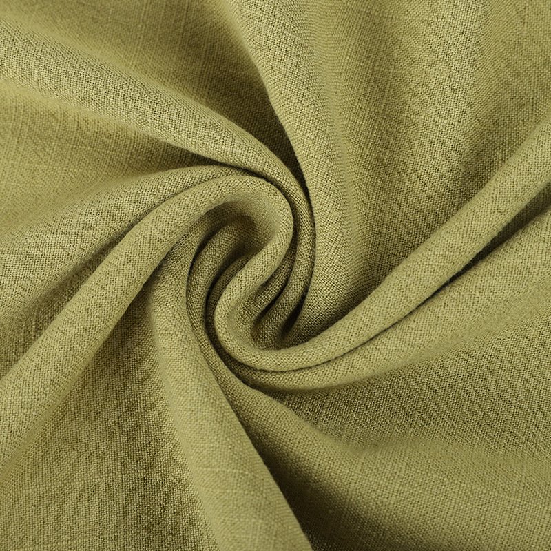 Ready goods stone washed rayon linen fabric for clothing