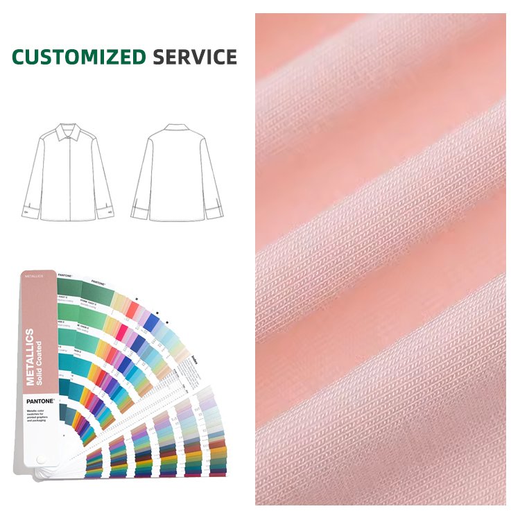 Eco-Friendly Recycled Textile Cotton Bamboo Baby Jersey Fabric Wholesale Bamboo Shirt Fabric For Clothes Underwear