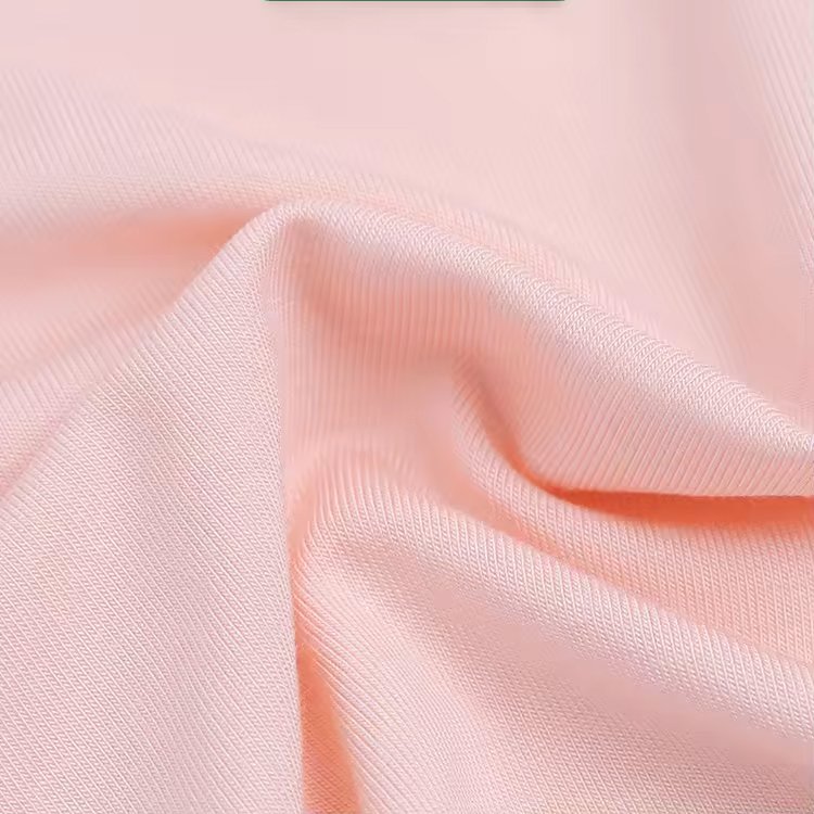 Eco-Friendly Recycled Textile Cotton Bamboo Baby Jersey Fabric Wholesale Bamboo Shirt Fabric For Clothes Underwear