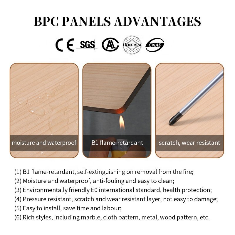 waterproof interior decorative prefabricated boards bamboo charcoal fiber hotel wall fabric panel modern style sheets