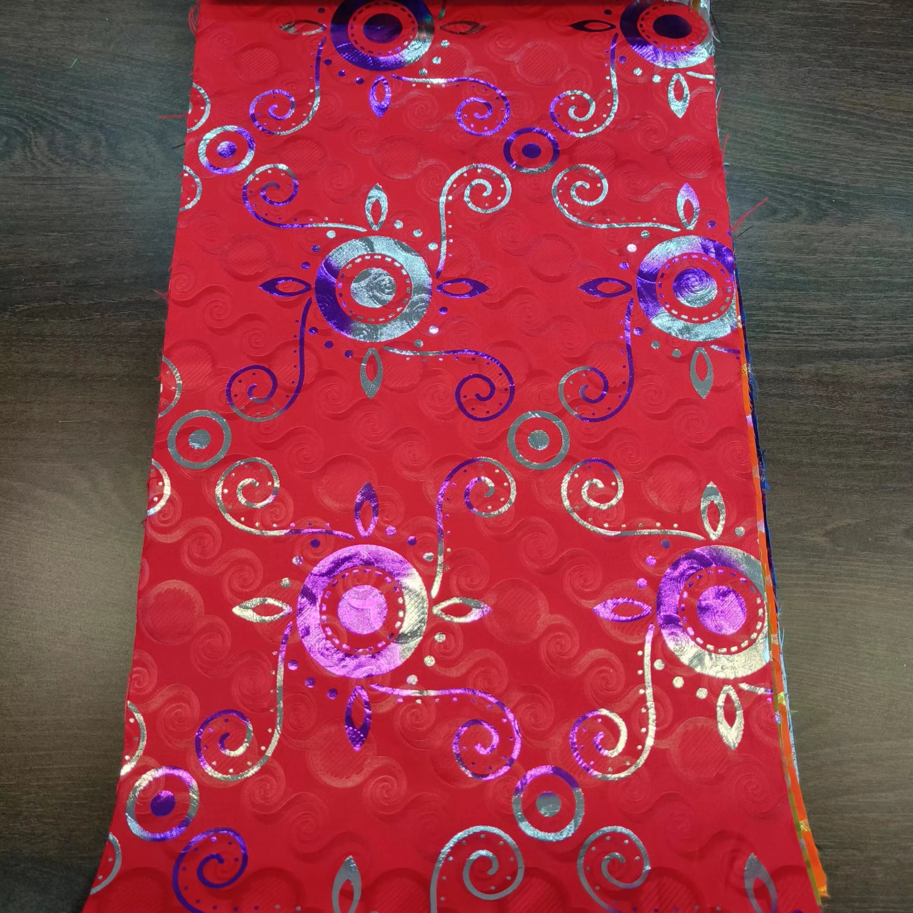 Custom Printing 100% Polyester Wax Printing Fabric Shirts Indonesian Batik Fabric Polyester