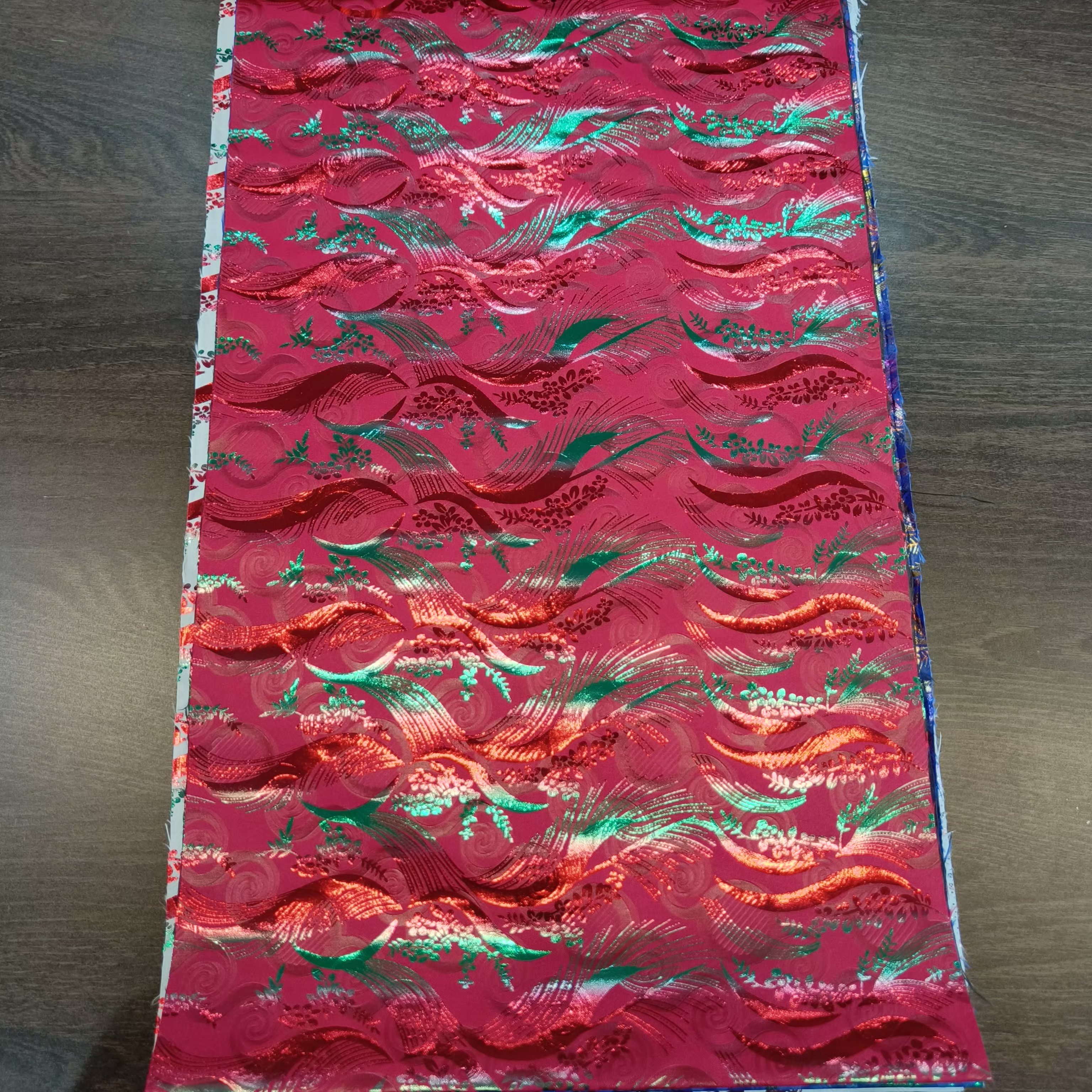 Custom Printing 100% Polyester Wax Printing Fabric Shirts Indonesian Batik Fabric Polyester