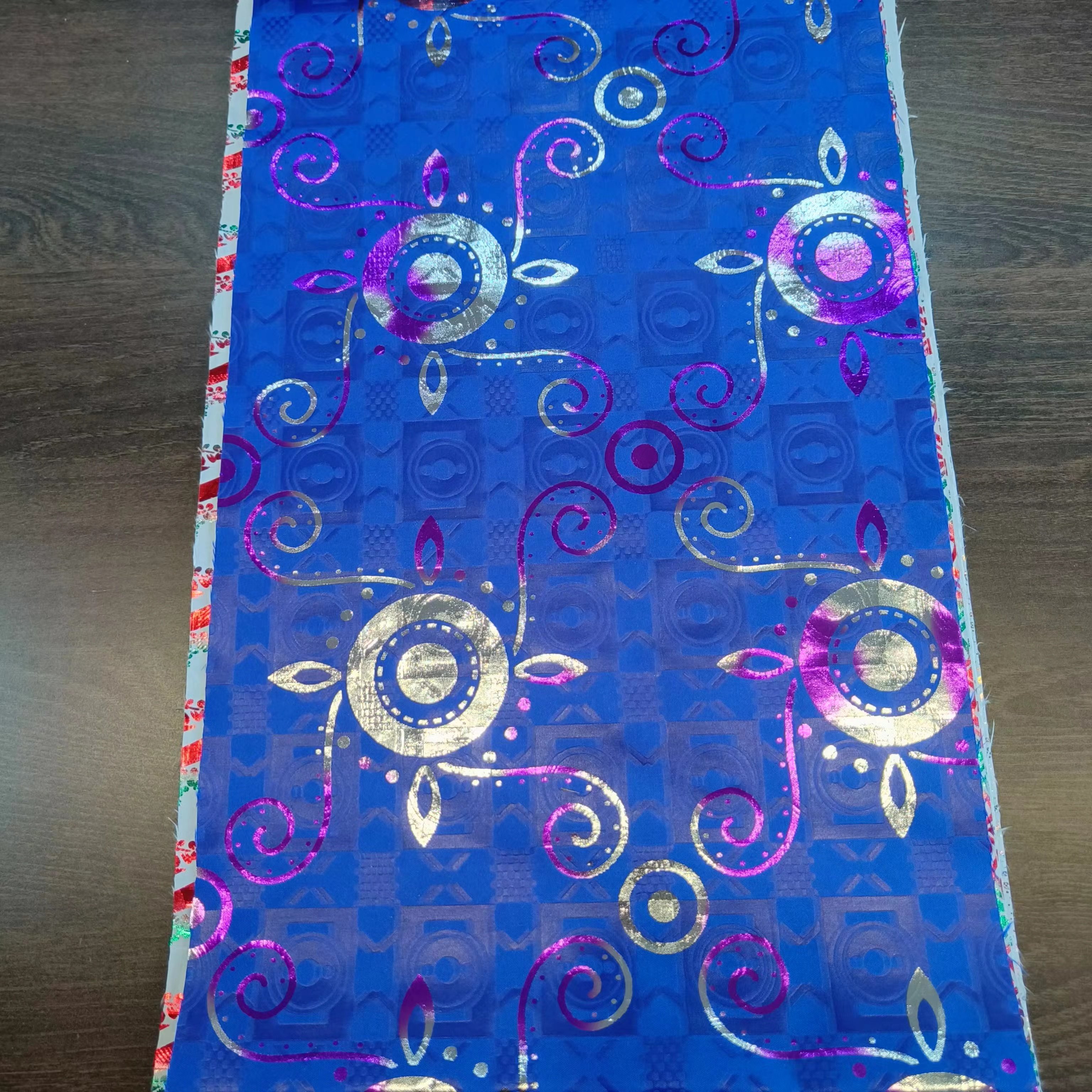 Custom Printing 100% Polyester Wax Printing Fabric Shirts Indonesian Batik Fabric Polyester